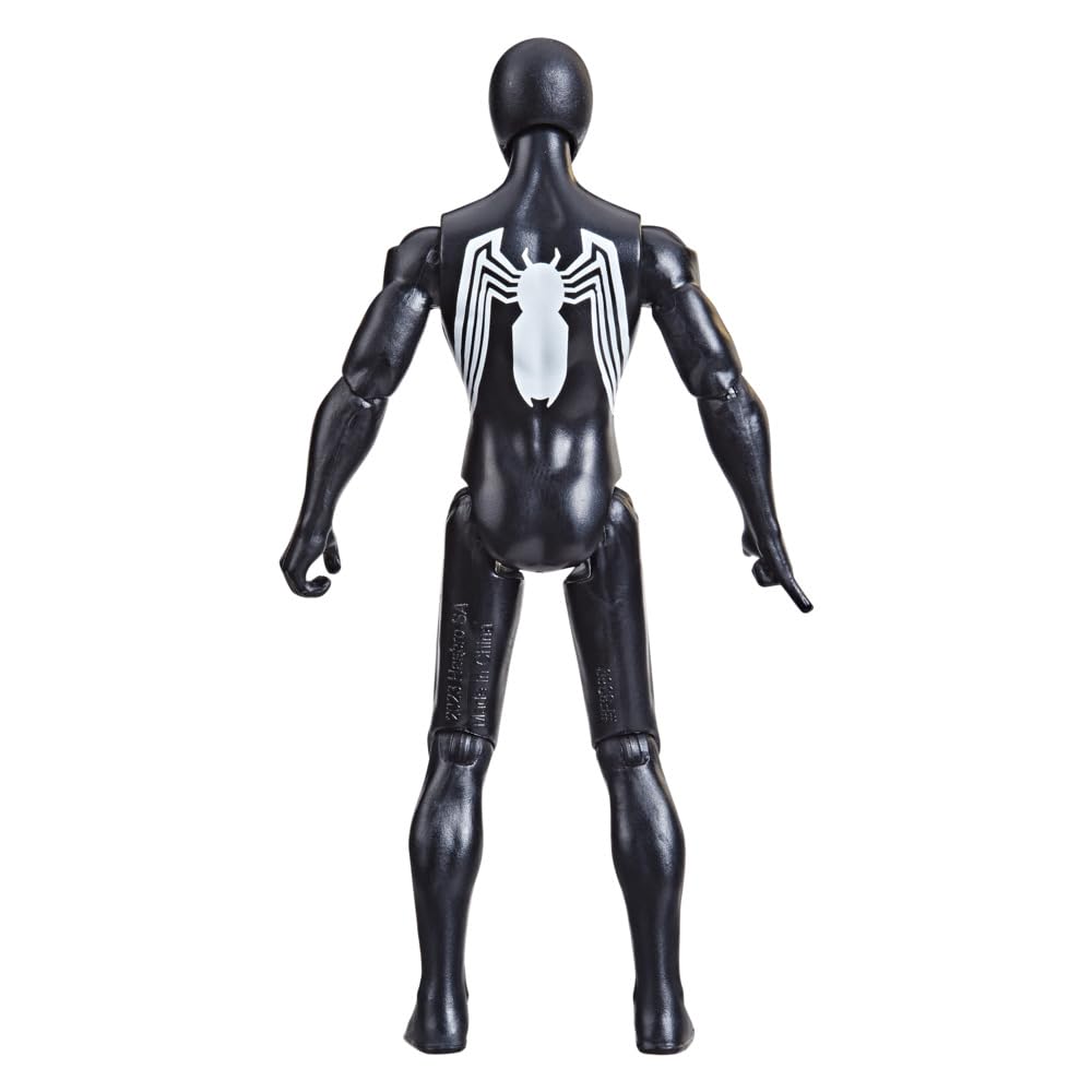 Hasbro Marvel Epic Hero Series Symbiote Suit Action Figure with Ages 4 and Authentic Spider-Man Spider-Man 4-inch (10cm) Accessories, Up, F8369,