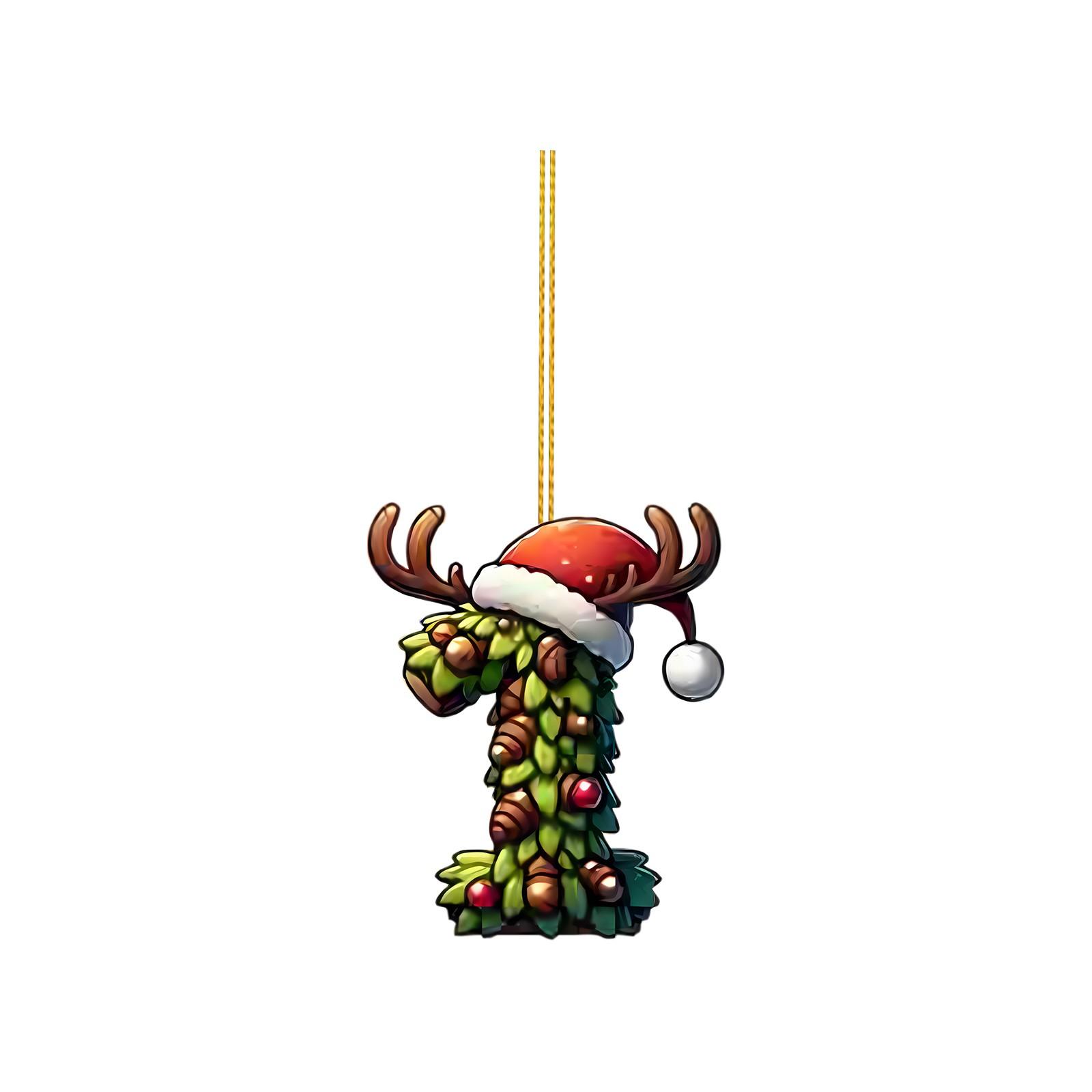 

26 букв,Рождество,Украшения,Акрил,1 One Size