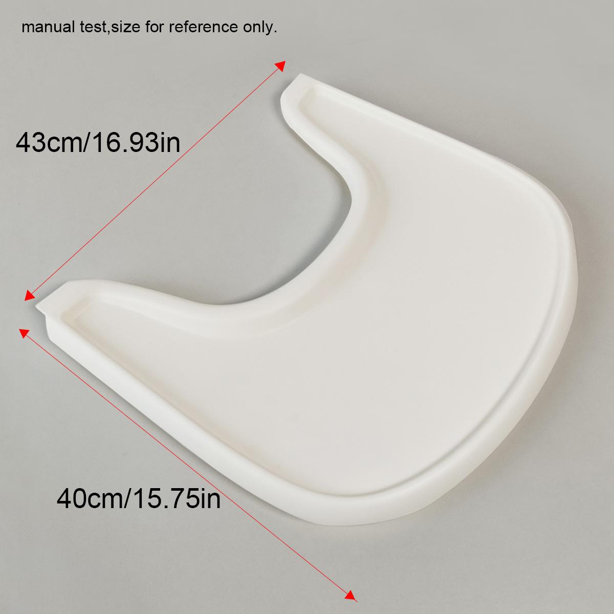 

Поднос для детского сиденья для стульчика Stokke Tripp Trapp, используемый в качестве тарелки для закусок или подноса для игрушек, стеллаж для хранения, вакуумная адсорбция белый