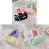 Style Color Block Pencil Case Large Capacity For Girls Travel Storage Bag