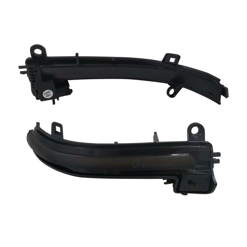 Pentru BMW 1 2 3 4 X1 Seria M F20 F30 F34 F36 E84 F87 i3 Lumină de semnalizare LED neagră dinamică Lumină secvenţială pentru oglindă retrovizoare