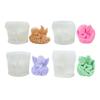 Rose Angel Baby Candle Mould Heat Resistant Silicone for Craft Handmade Candle Soap Chocolate Making