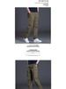 Men's Casual Workwear: Wear-Resistant, Loose Straight-Leg Multi-Pocket Pants for Spring and Autumn