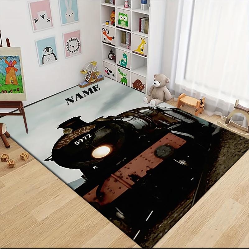 Custom Name Wizard's Ancient Wisdom Carpet Rug Customizable Soft Washable Anti-Slip Home Living Room Sofa Mats Personalized Rug. 090961