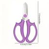 Professional Pruning Shears Stainless Steel Garden Scissors Heavy Duty Plant Trimmer for Flowers, Branches, Fruit Picking and Gardening