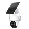 Solar-Powered PTZ WiFi Surveillance Camera with Low Power Consumption and Mobile Remote Access