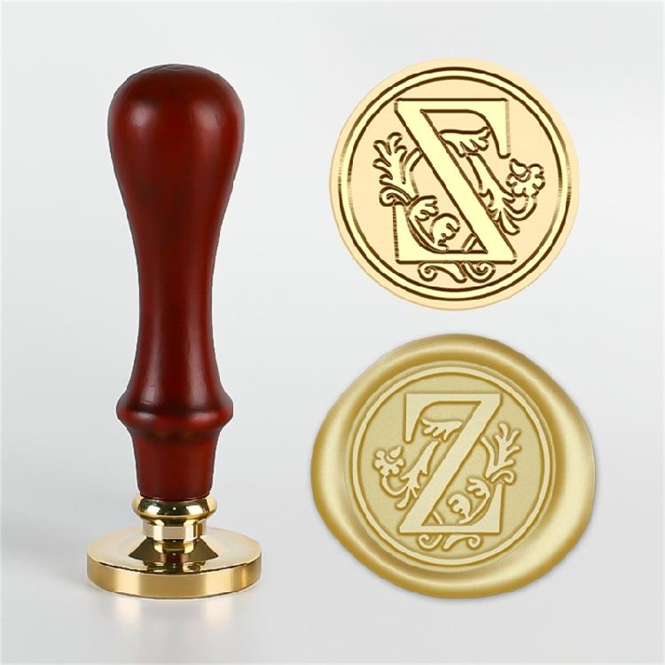 Unique Alphabets Wax Seal Stamp for DIY Crafts Handmade Sealing Greeting Cards
