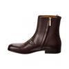 Salvatore Ferragamo Ferragamo Geremia Leather Boot Brown