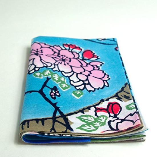 Edoten Todaya Shoten Pear Garden Dyed Hand Towel Edo 100 Views Masaki Forest of the Suijin River 492
