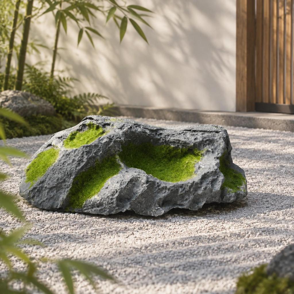 Fiberglass Artificial Landscape Stone Indoor Outdoor for Commercial Areas