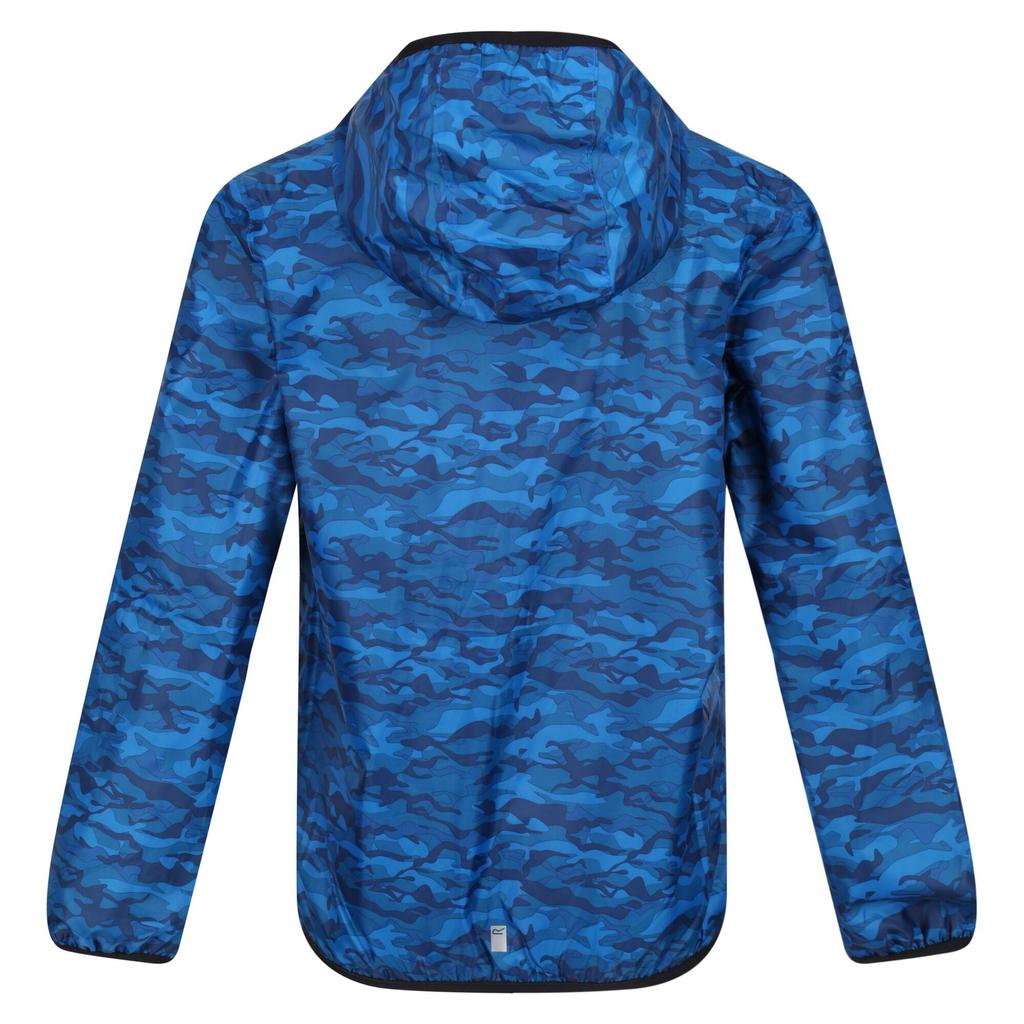 Regatta Childrens/Kids Lever Camo Packaway Waterproof Jacket