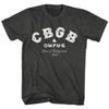 CBGB OMFUG Logo Anthrazit Herren's T-Shirt Home of Underground Punk Rock OFFIZIELL