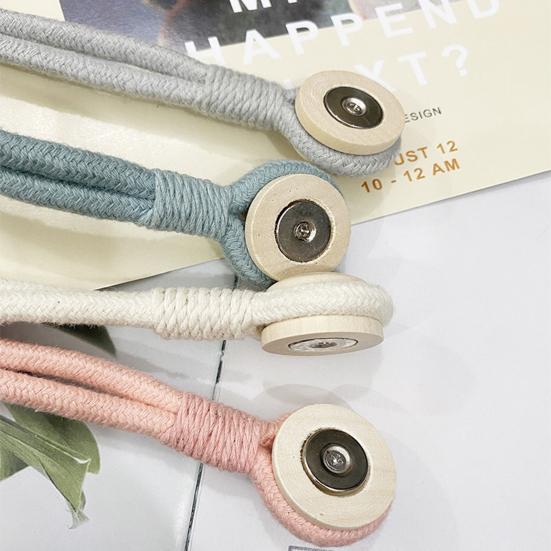 Yousheng Vorhang-Raffhalter, exquisit, ohne Bohren, Baumwollseil, rustikaler Stil, Vorhanghalter für Wohnzimmer