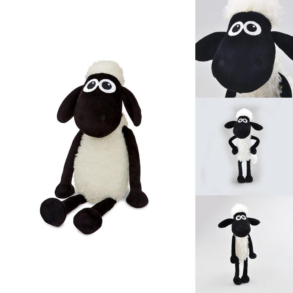 Adorable Cartoon Shaun The Sheep Plush Cuddly Soft Stuffed Toy Ideal For Kids
