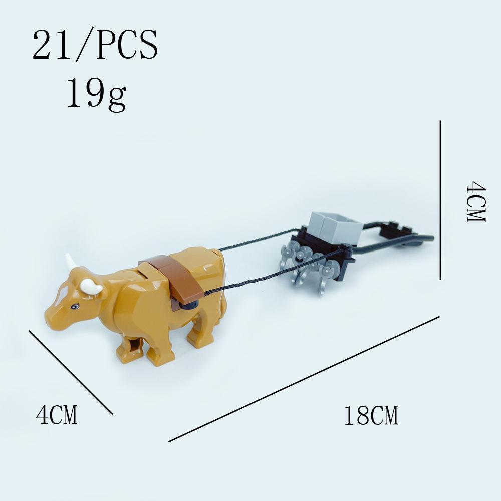 

Строительный блок Средневековое Древнее здание Пахотное поле Скот Животное Ферма Сцена Сборка здания Орнамент