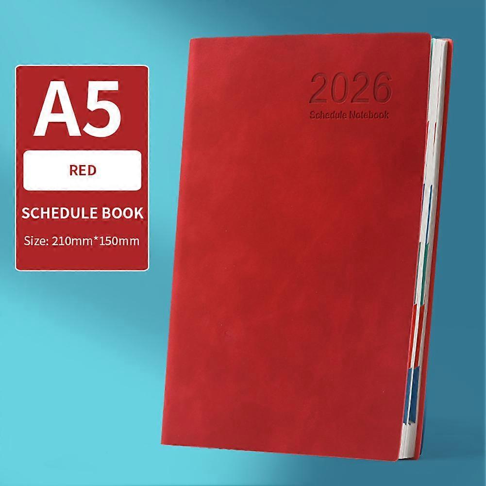 Portable A5 Planner Reminder 2026 Daily Planning Goal Setting for Daily Routine Enhancer