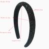 Glitter Sponge Padded Hairband Headband Adult Hair Accessories Hair Jewley