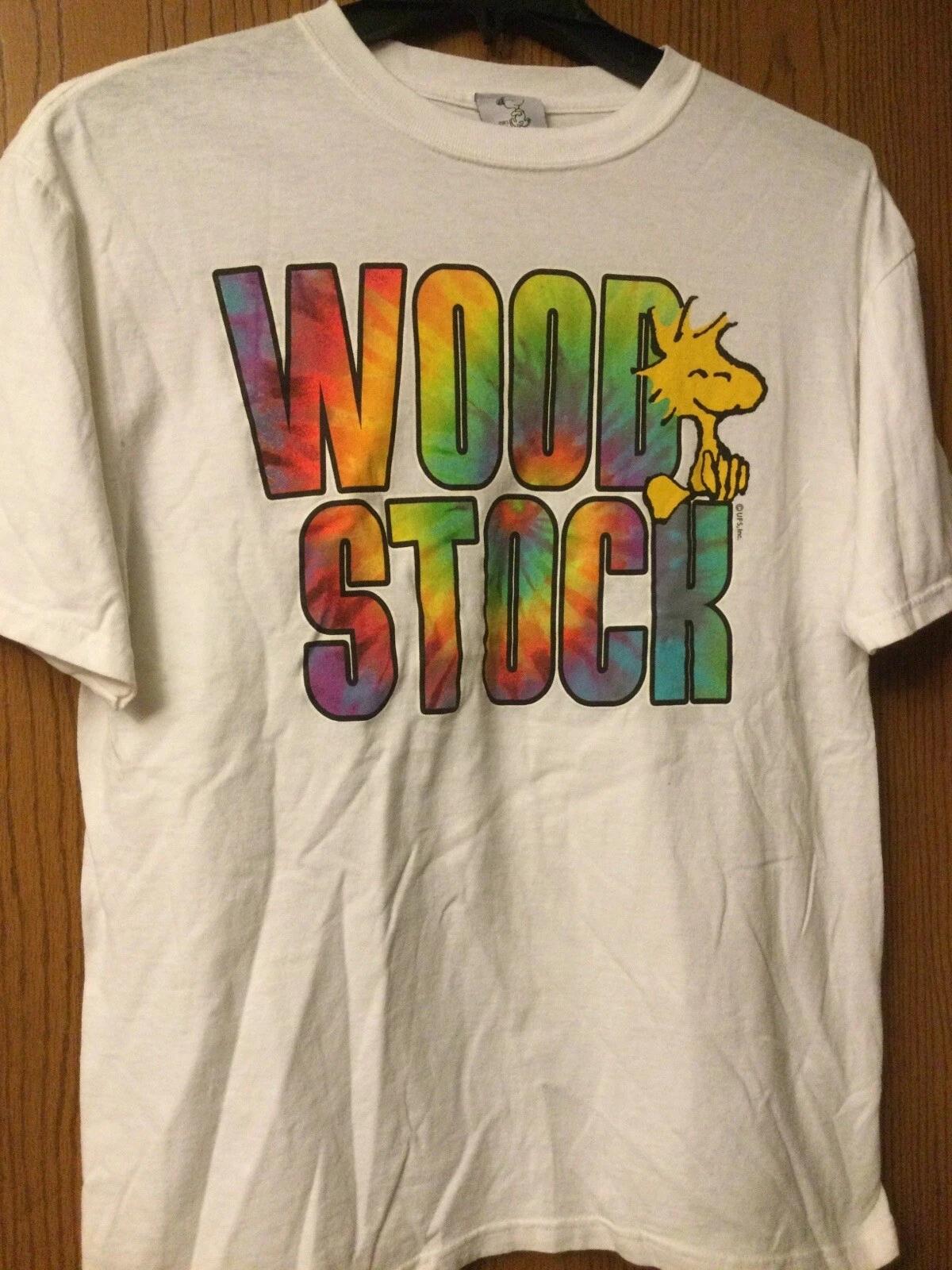 

Woodstock (Peanuts) - White Shirt - L - Cedar Fair S