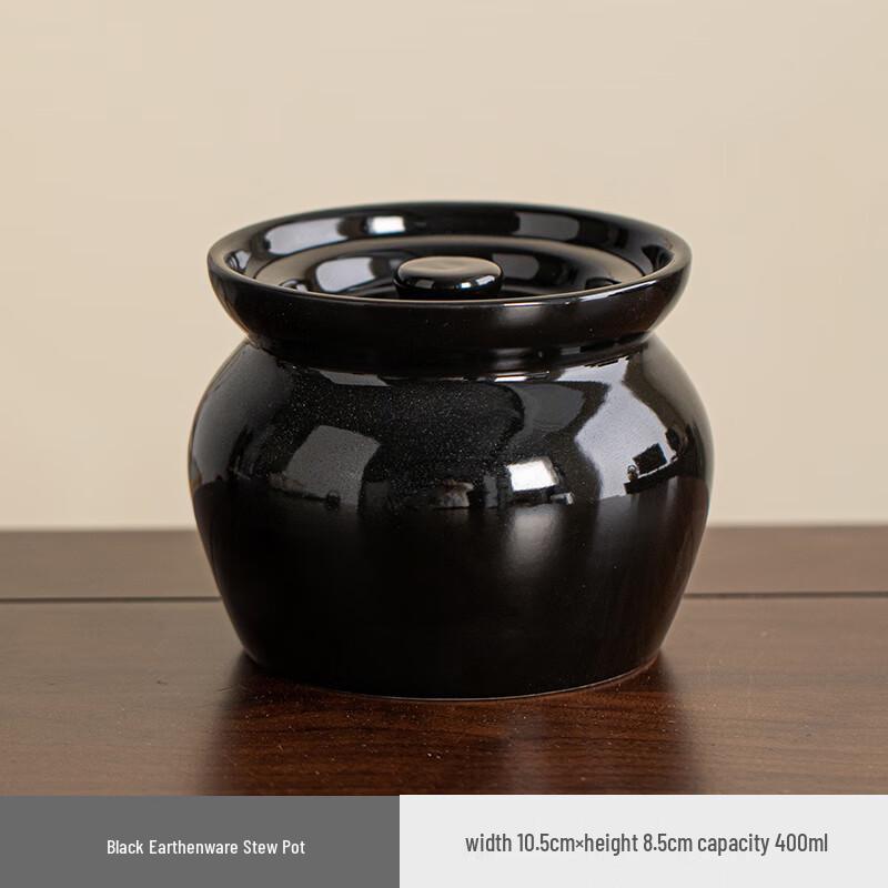 Zhao Ran Black Earthenware Stew Pot