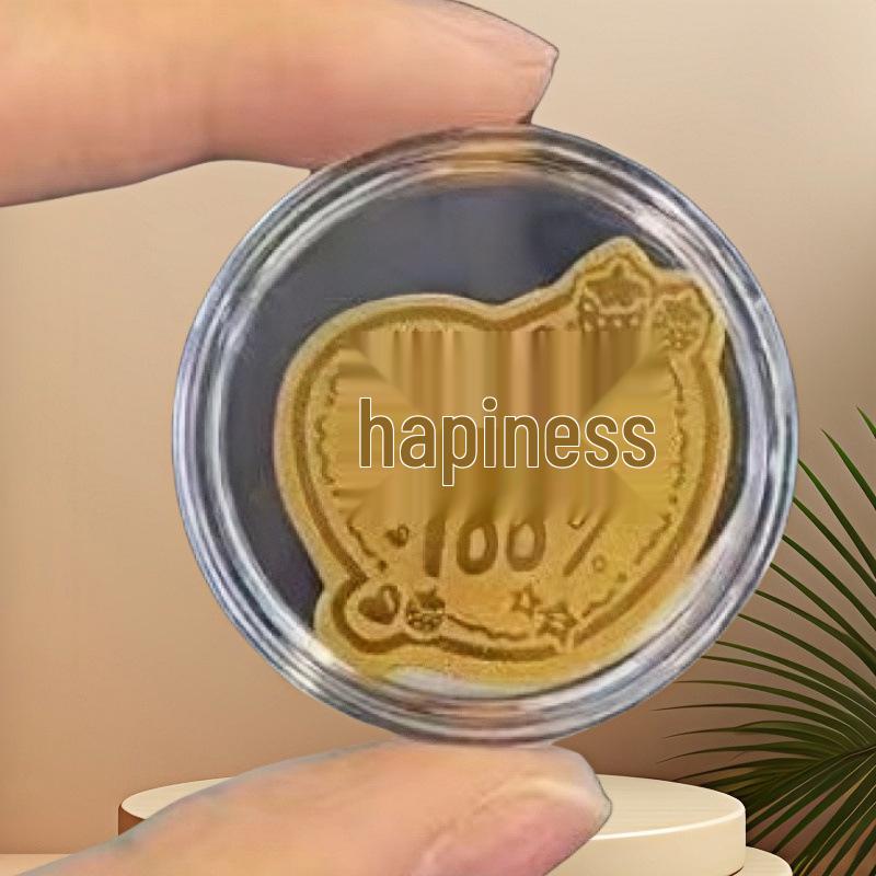 Pure Gold Phone Sticker 999: 2mg Gold for Prosperity, Health & Wealth