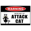Retro Horror Comedy Metal Sign - No Entry Warning Plaque 20x30cm for Home Garage Bar Decor