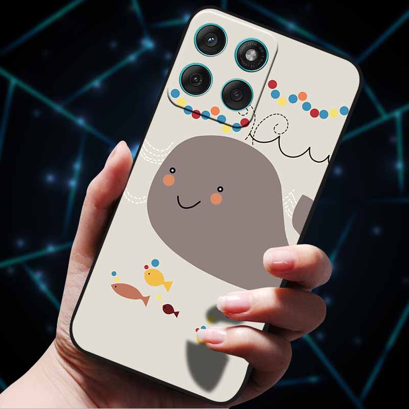 For Motorola Edge 60 Fusion Case 60Stylus 3D Flowers Emboss Phone Cases for Moto Edge 60 PRO Stylus Back Soft Silicone Bumper