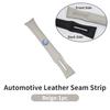 Automotive Two-tone Leather Seam Strip Leak-Proof Auto Seat Gap Plug For VW GTI Polo Passat Scirocco Golf Touareg Touran Sharan