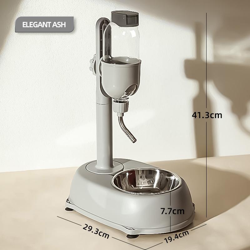 Automatic Pet DispenAnti-tip Dog Bowl Drinking Water Bottle Feeder Hanging Kettle Cat Food Container Pets Supplies
