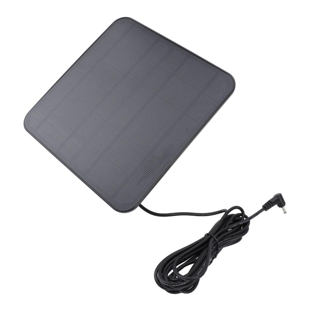 Panou solar pentru cameră de securitate 6V 5W DC Port Panou de încărcare solară pentru exterior Rezistent la intemperii pentru Ring
