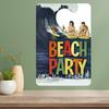 Beach Party Classic Movie Metal Poster Sign