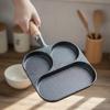 Cast Iron Pan with Wooden Handle Induction InductionreadySection PreSeasoned Breakfast Skillet