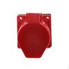 Panel Socket Four Pin 3P+E 380V Industrial 32A Straight Plug