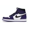 Unisex tenisky Air Jordan 1 Retro High OG Court Purple 2.0 Bílá Černá 555088-500