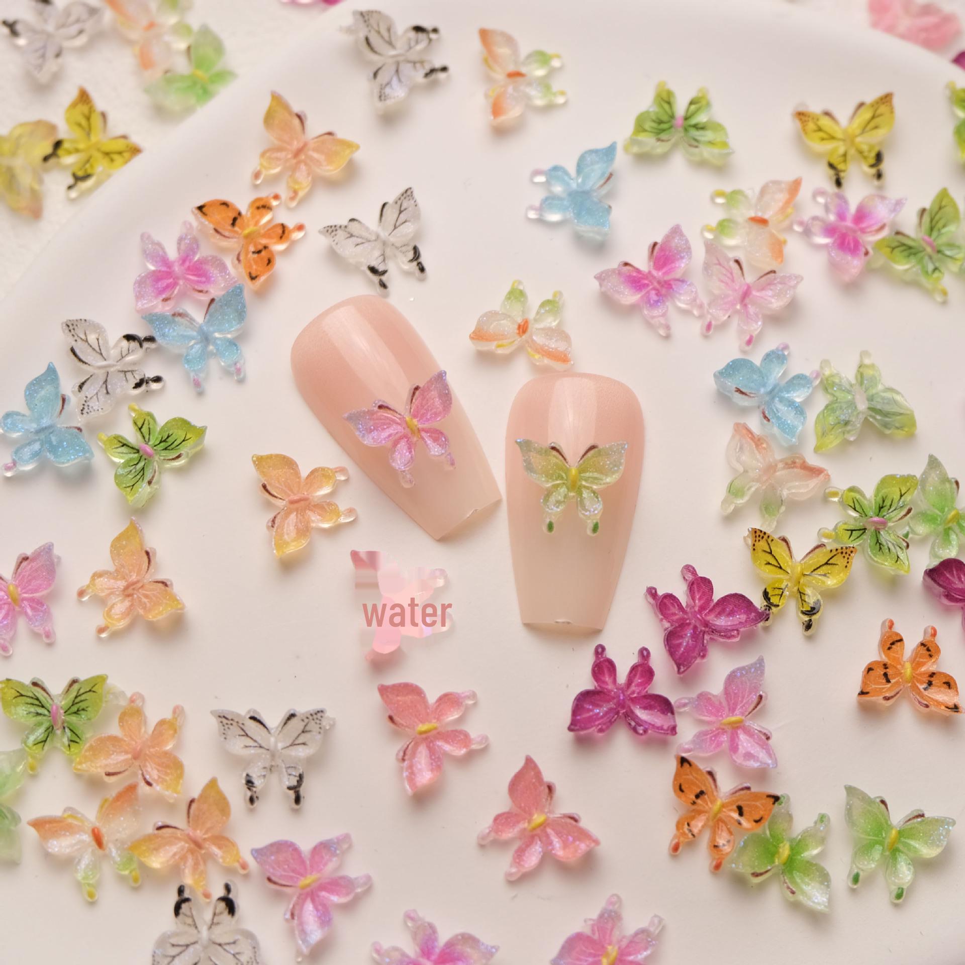 

3D Luminous Butterfly Elf Nail Art & Phone Case Accessories
