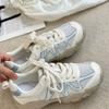 Fashionable New Elegant Breathable Casual Shoes Spring Autumn New Round Toe Thick Sole Comfortable Running Sports Shoes Women