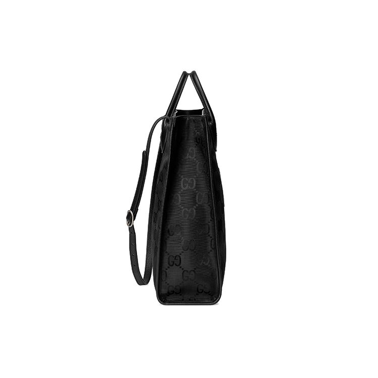 Gucci Off The Grid Large Versatile Commuter Vertical Logo Tote Bag Men Tote Bag Black 630355-H9HAN-1000