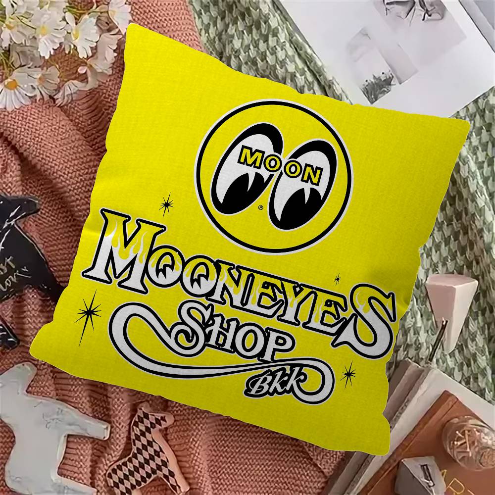 M-Mooneyes Personalized Pillow Cover Kids Bedroom Wild Party Decor Pillowcase Kid Birthday Shower Gift
