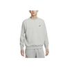Nike Logo Fleece Warm Fashion Versatile Hoodie Men hoodies Light-Gray HV1739-063