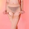 Women Sexy Stockings Ultra-Thin Oil Glossy 5D Underwear Removable Integrated Garter Belt Pantyhose Seamless Transparent Sockings