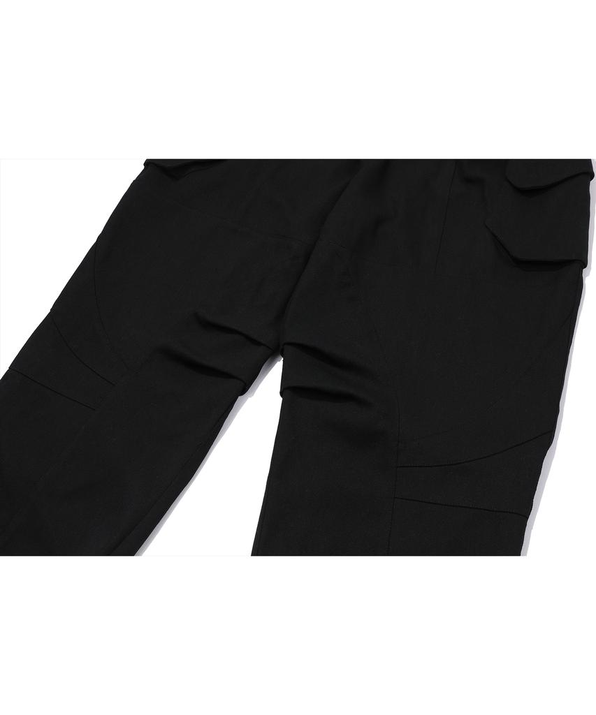 CPGN STUDIO Assassin Wide 3D Cargo Pants Black