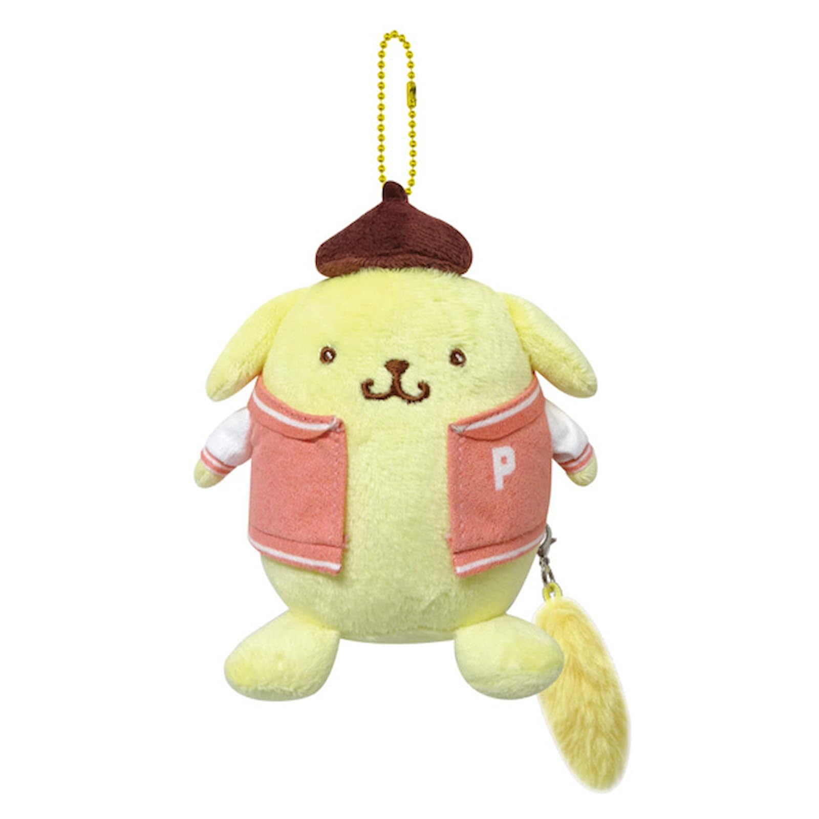 

Персонажи компании K Sanrio (Воспоминания о Мунекюне) Маскат-помпон на шариковой цепочке Pompompurin SAM-BM-PN