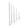 L10/15/20/25/30Cm Length Stainless Steel Tube With Grease Nozzle 4Mm Boat Shaft For Rc Electric Racing Boat