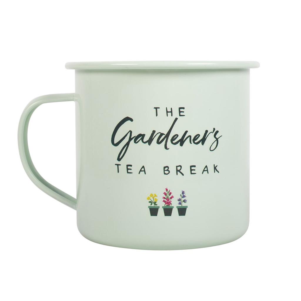 Something Different The Gardener´s Tea Break Enamel Mug