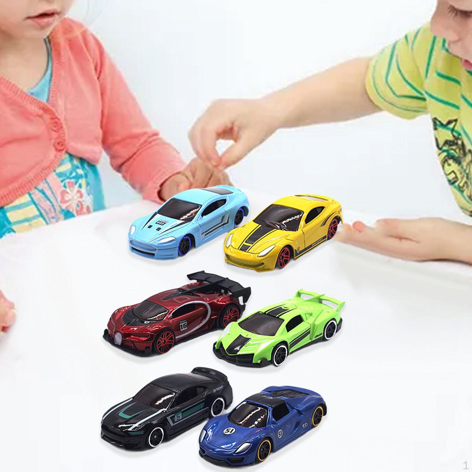 

Набор из 6 литых машинок, подарки на День святого Валентина, 1 шт.:64 модели машин, машинки для взрослых, младенцев, детей,