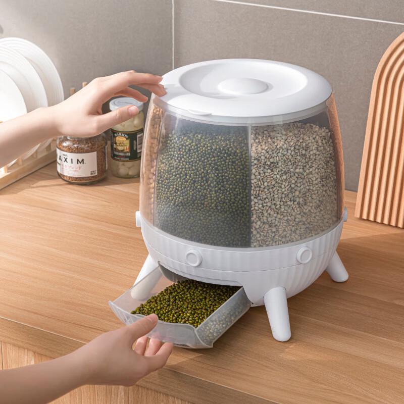 Yu Yi Angel Rotatable Divided Rice Dispenser