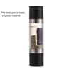 Salt and Pepper Grinder 2 in 1 Manual Stainless Steel Salt Pepper Mills with Adjustable Ceramic Grinding Spice Mill Kitchen Tool