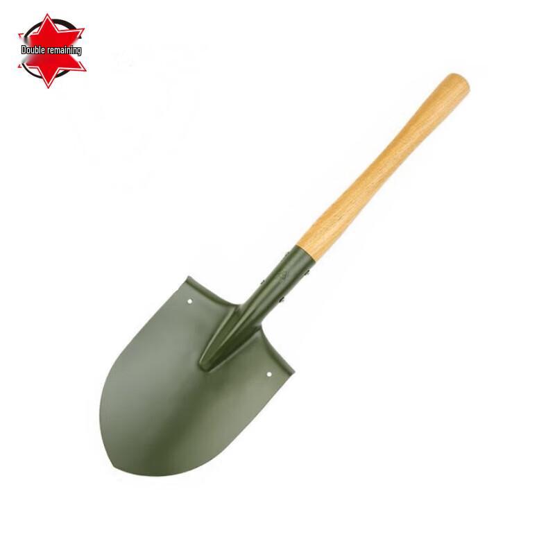 Heavy-Duty Wooden Handle Shovel