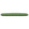 Back Cushion Light Green 200 x 50 cm Cord Fabric