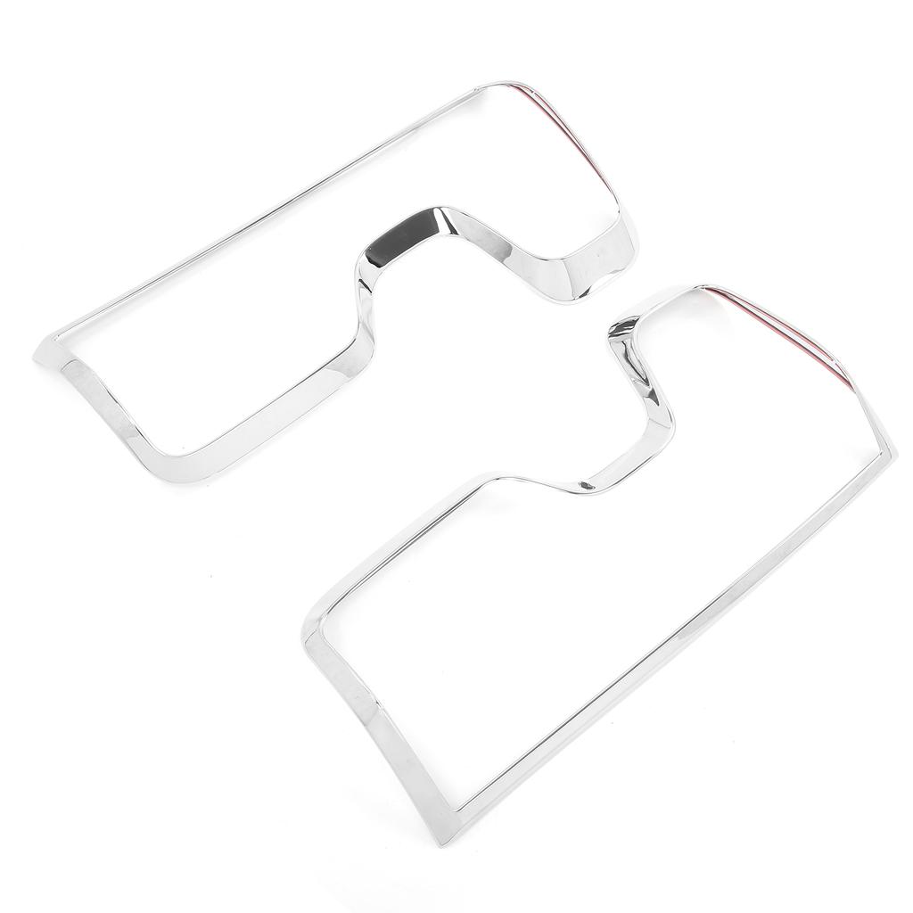 2 Stück Heckleuchten-Rahmenverkleidungen Chrom-Dekoration Ersatz für Chevrolet Silverado 1500 2020