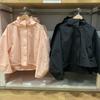 Damen Frühlings Winddichte Stehkragenjacke mit Kapuze Einfarbig Einfach